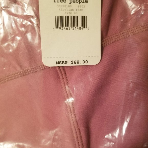 Free People Out of Your League Leggings Small New - Picture 5 of 5